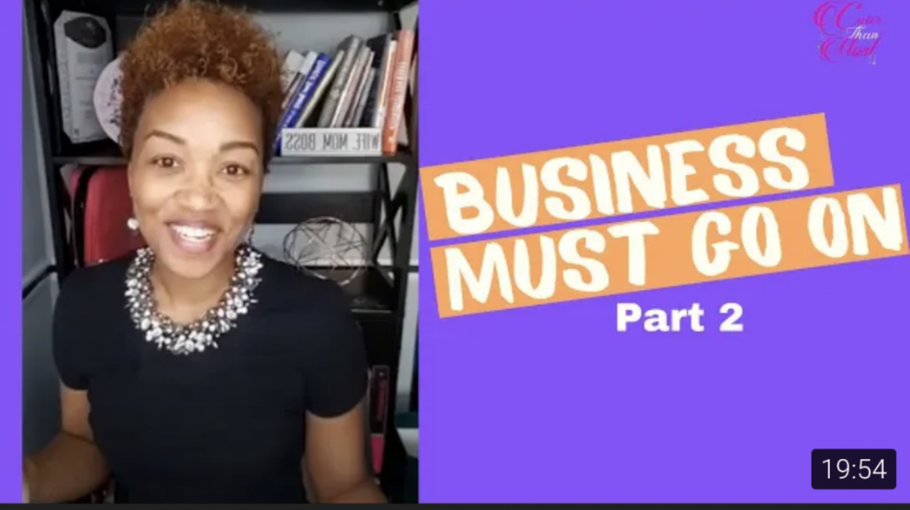 Biz Must Go On (PT 2)