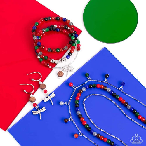 Multi color 4 piece set