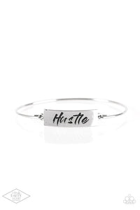 Hustle Hard - Silver*