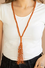 Load image into Gallery viewer, Hand-Knotted Knockout - Orange
