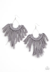 Wanna Piece Of MACRAME? - Silver*