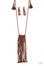 Load image into Gallery viewer, Macrame Mantra - Brown