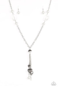 Heart-Stopping Harmony - White ♥ Necklace*