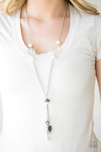Heart-Stopping Harmony - White ♥ Necklace*