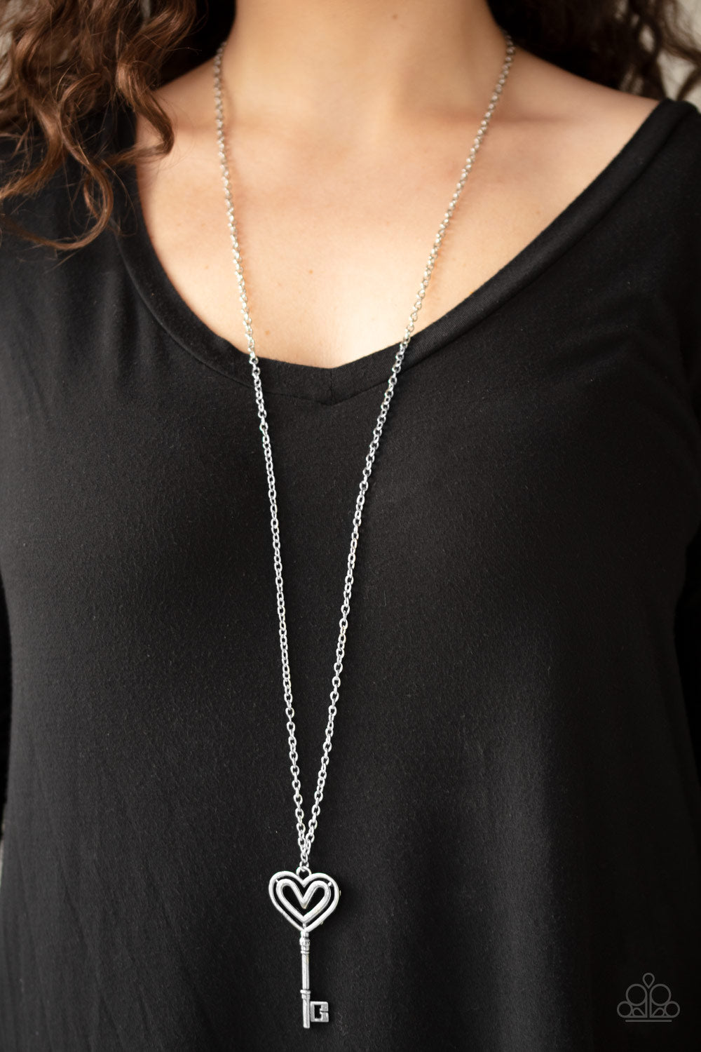 Unlock My Heart - Silver - Cuter Than Most Accessories