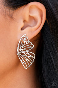 Butterfly Frills - Silver*