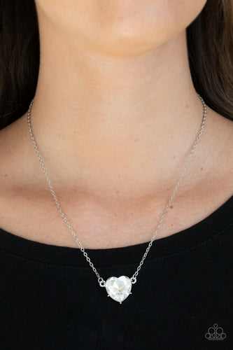 She Works HEART For The Money - White*