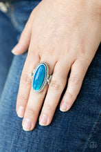 Load image into Gallery viewer, Oval Oasis - Blue