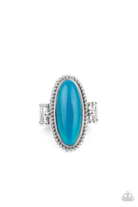 Oval Oasis - Blue