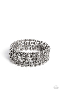 Striped Stack - Silver*