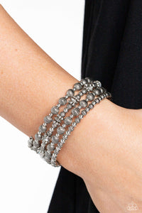 Striped Stack - Silver*